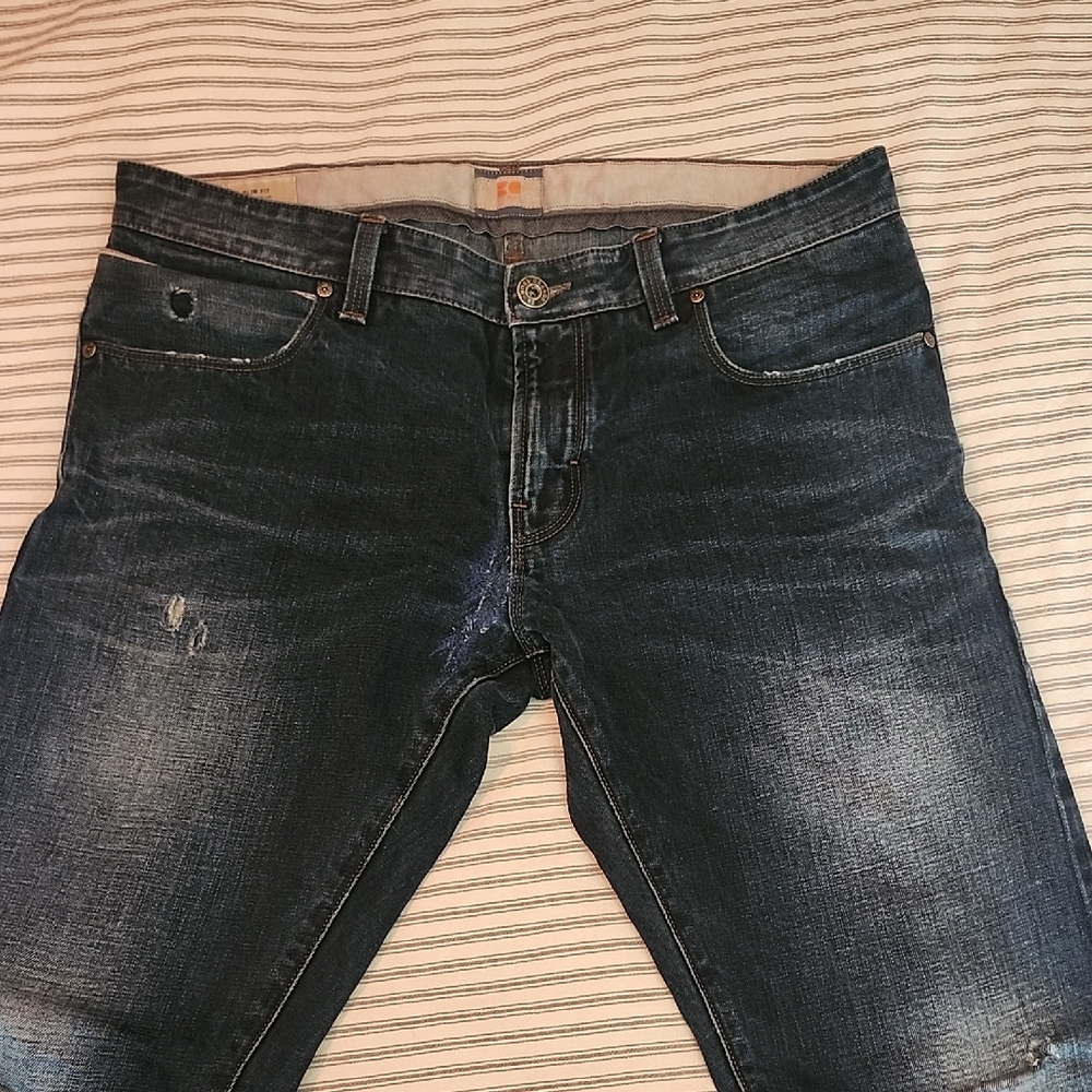 Boss Dark Indigo Slim Jeans